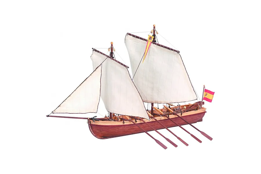 Artesania Latina 1/50 Spanish Santisima Trinidad Scaled Wooden Model Ship Kit image 51361