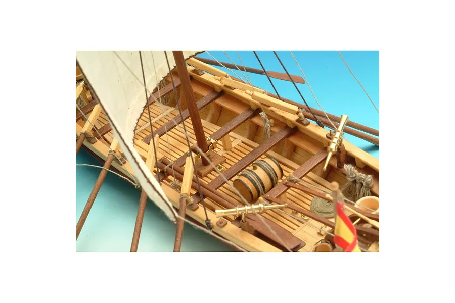 Artesania Latina 1/50 Spanish Santisima Trinidad Scaled Wooden Model Ship Kit image 51365