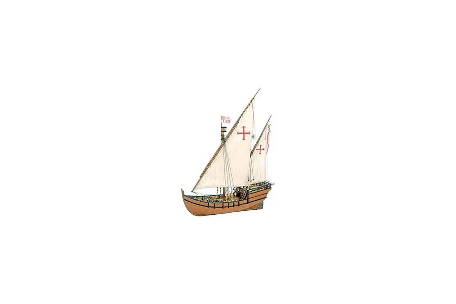 Artesania Latina 1/65 1492 Spanish La Niña Caravel Scaled Wooden Model Ship Kit image 51425