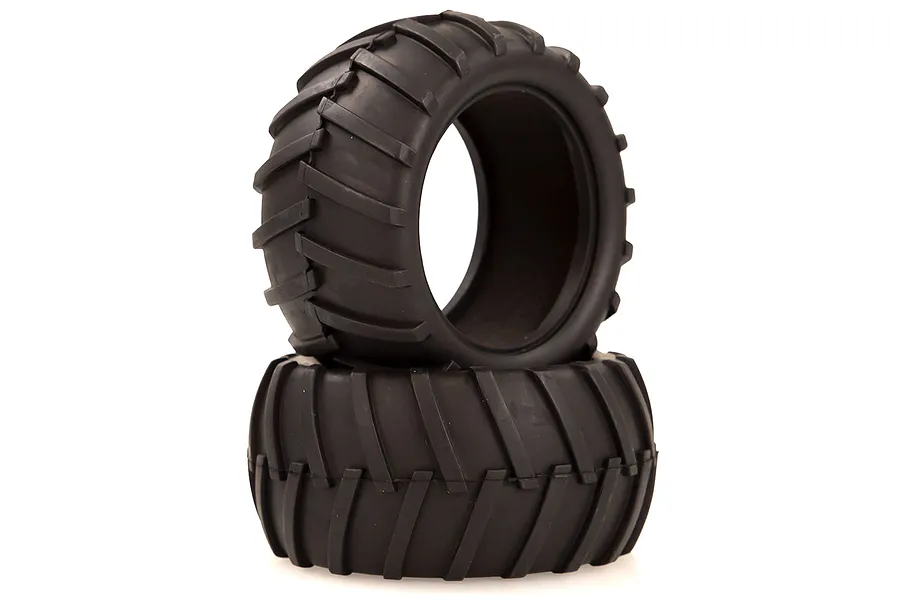 HSP 2.8&amp;quot; Off Road V-Groove Tyres w/ Foam Inserts 2Pcs image 51488