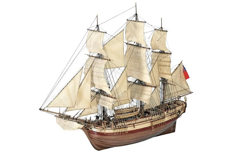 Artesania Latina 1/48 HMS Bounty Frigate Scaled Wooden Model Ship Kit image 51544