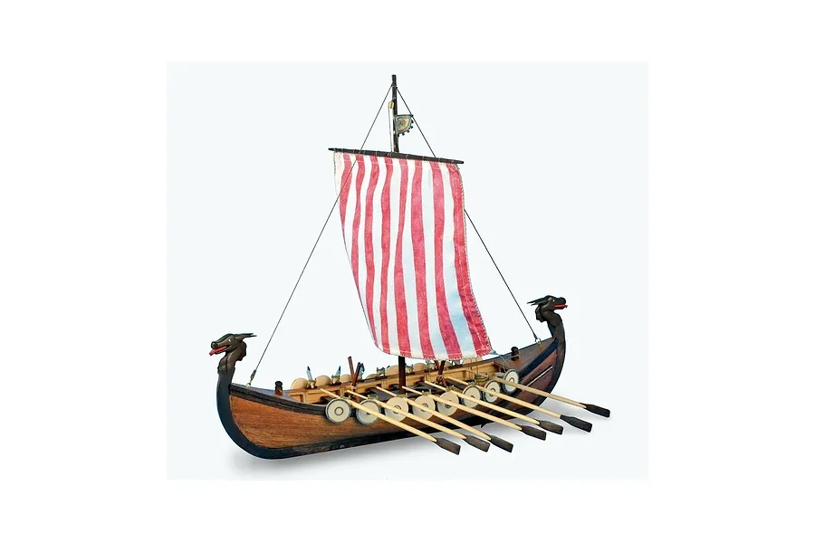 Artesania Latina 1/75 Viking (Nave Vikinga) Scaled Wooden Model Ship Kit image 51561