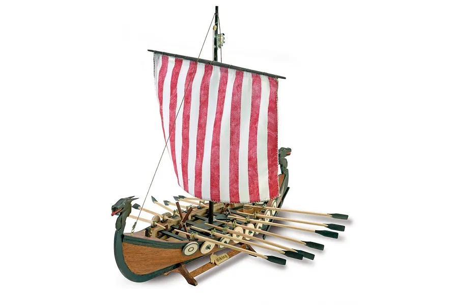Artesania Latina 1/75 Viking (Nave Vikinga) Scaled Wooden Model Ship Kit image 51562