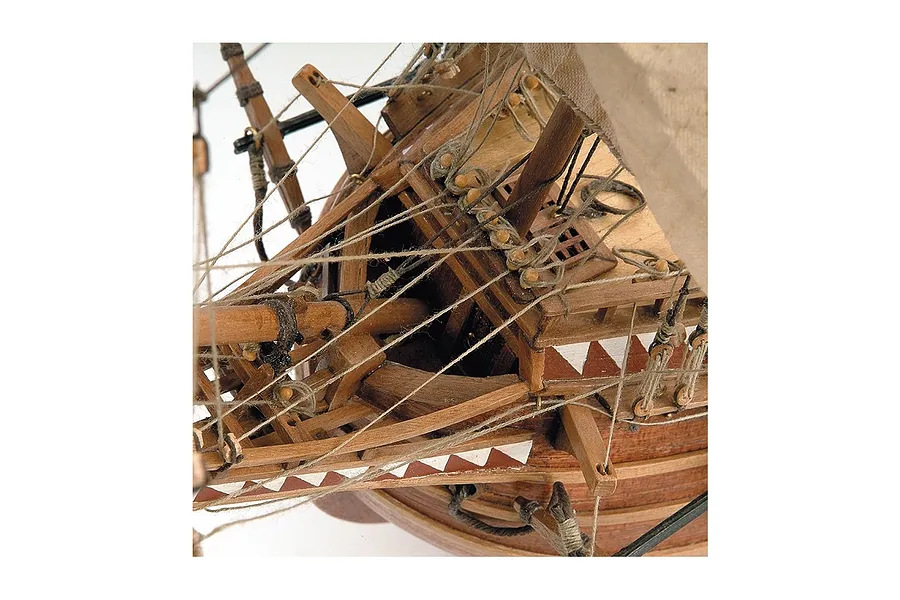 Artesania Latina 1/64 1620 Mayflower Scaled Wooden Model Ship Kit image 51605