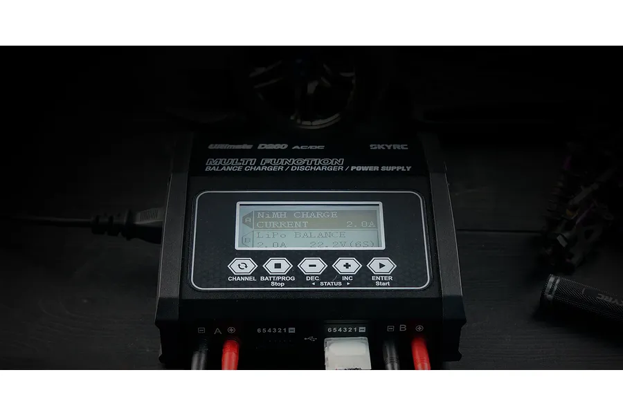 SkyRC D260 Ultimate Duo 260W Dual Port AC/DC Smart Charger image 51791