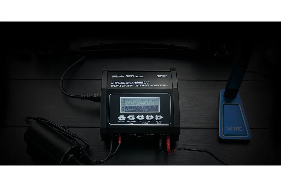 SkyRC D260 Ultimate Duo 260W Dual Port AC/DC Smart Charger image 51793