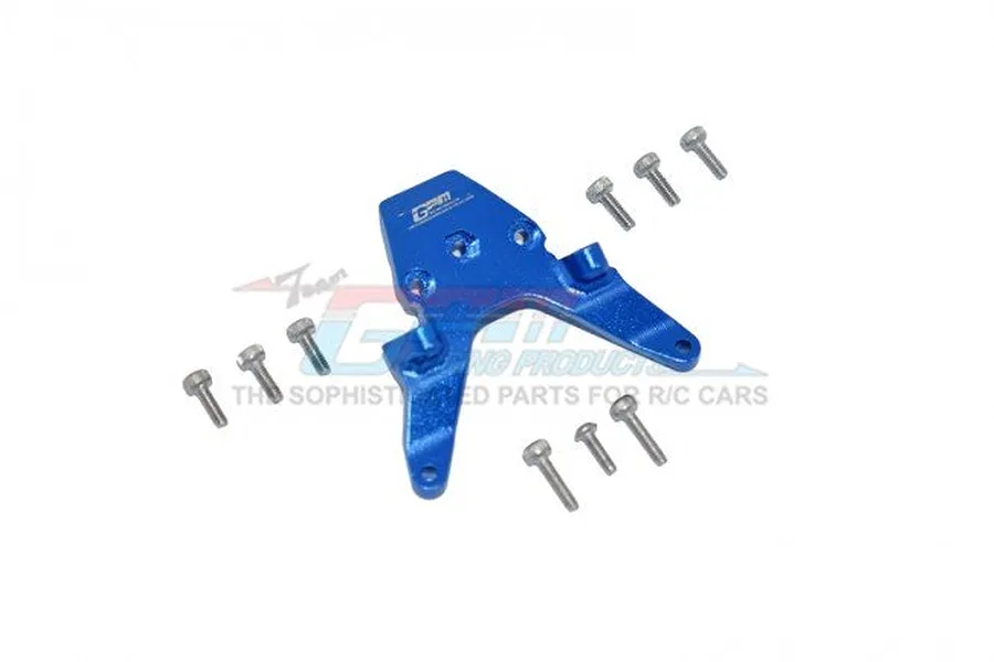 GPM Blue Aluminium Losi Mini T &amp;amp; Mini B 2.0 Front Bulkhead image 51891