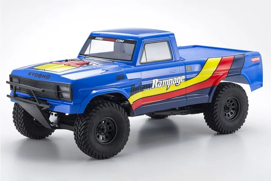 Kyosho Outlaw Rampage RC Trophy Truck Elecrtric 2WD 1/10 Scale RTR - Blue image 51929