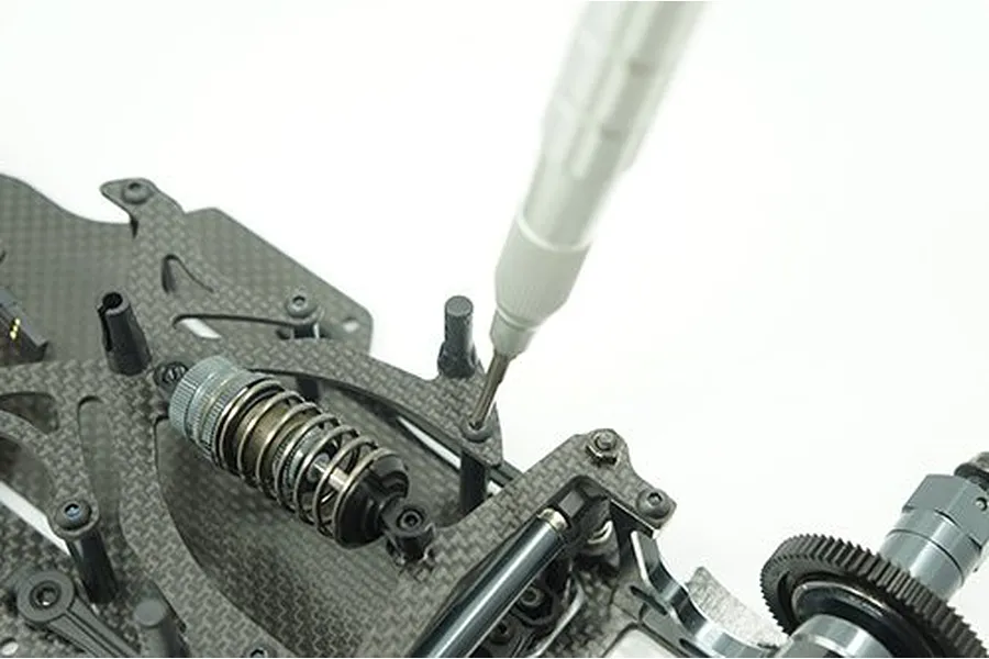 Yeah Racing Aluminium Screw Driver Set w/ Hex, Phillips &amp;amp; Flat Head Screw Bits Set image 51978