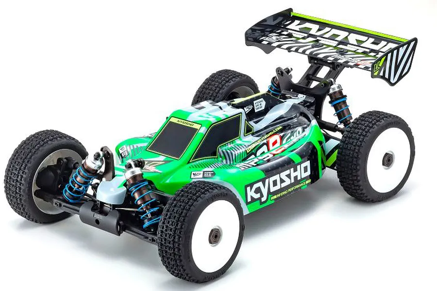 Kyosho Inferno MP9e Evo. V2 RC Buggy Electric Brushless 4WD 1/8 Scale RTR - Green image 51986