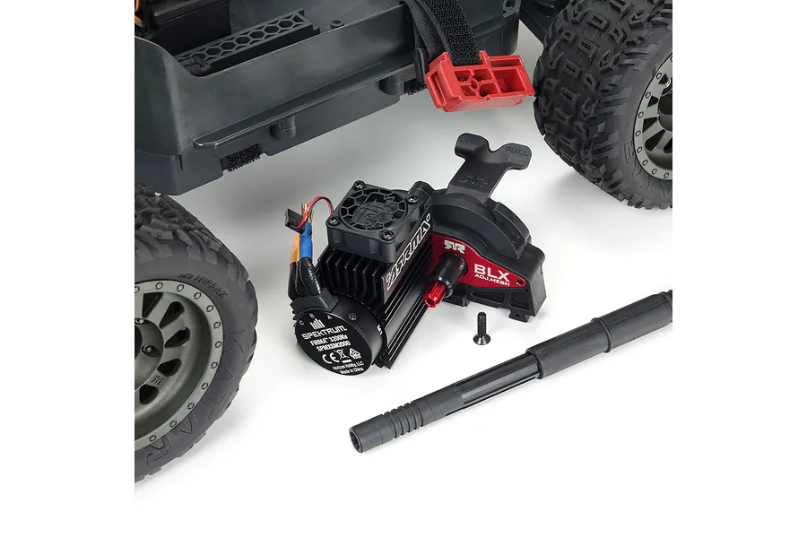 ARRMA VORTEKS 4x4 3S BLX RC Stadium Truck Electric Brushless 4WD 1/10 Scale RTR - Red image 52062