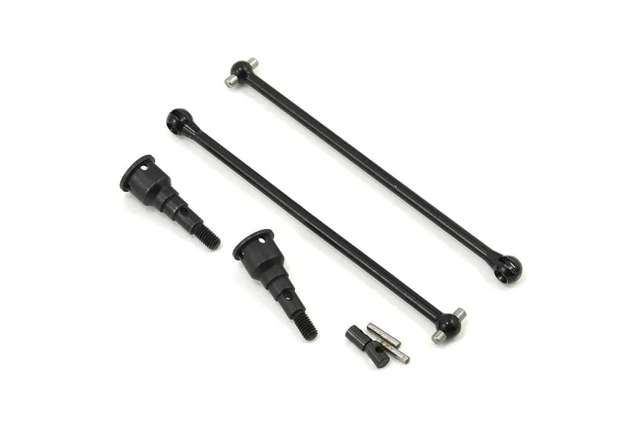 Losi Steel Front &amp;amp; Rear Universal Drive Shafts 2Pcs image 52105