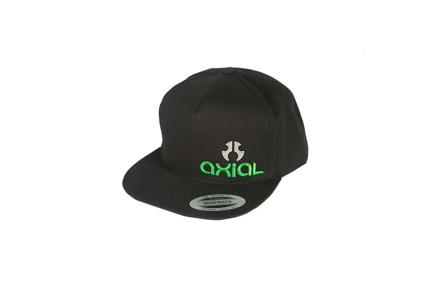 Axial Black Flat Bill Cap/Hat image 52107