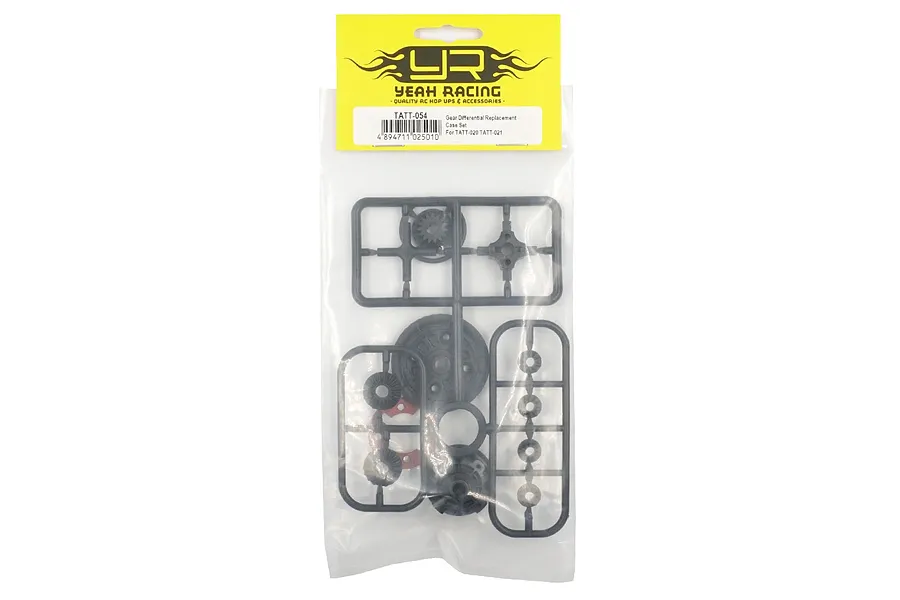 Yeah Racing TATT-020/021 Differential Replacement Case &amp;amp; Gear Set image 52113