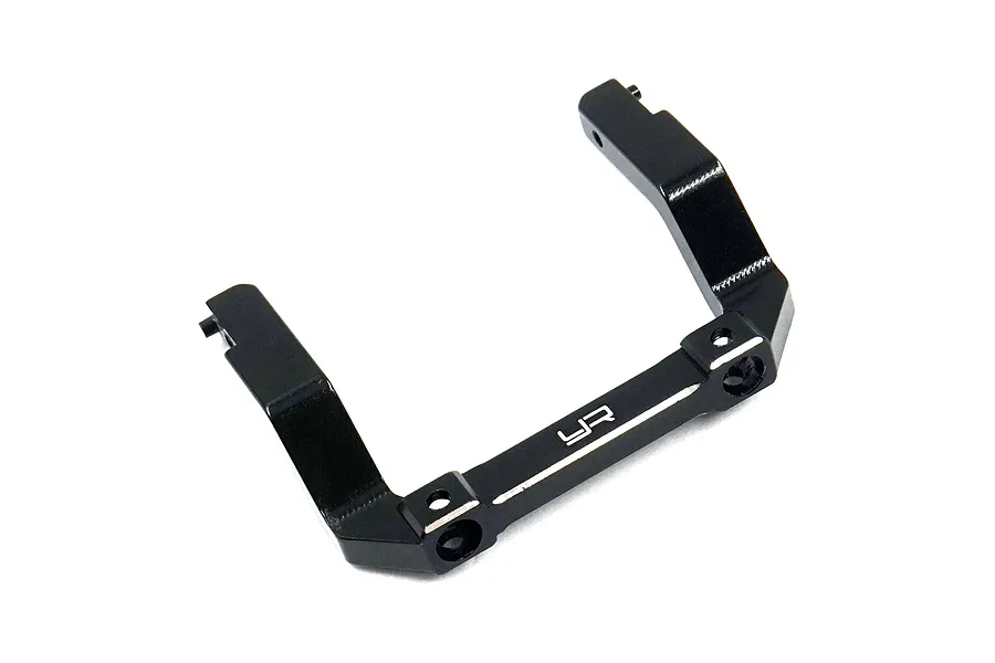 Yeah Racing Black Aluminium Axial SCX24 C10 Front Bumper Mount image 52142