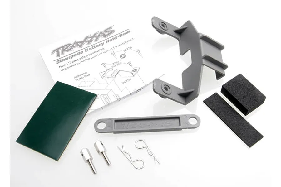 Traxxas Battery Hold Down Kit (Grey) image 5216