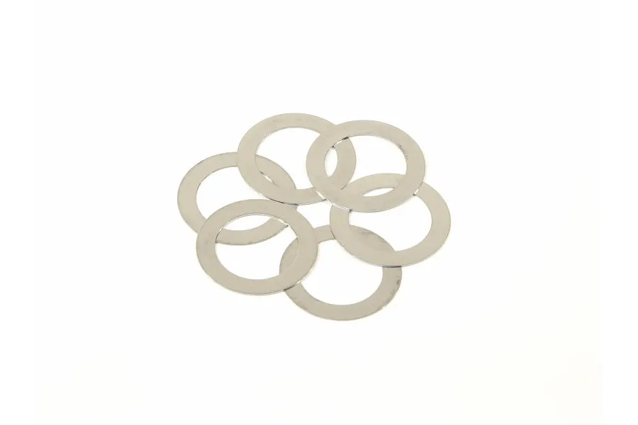 HPI 12x18x0.2mm Metal Washers 6Pcs image 52154