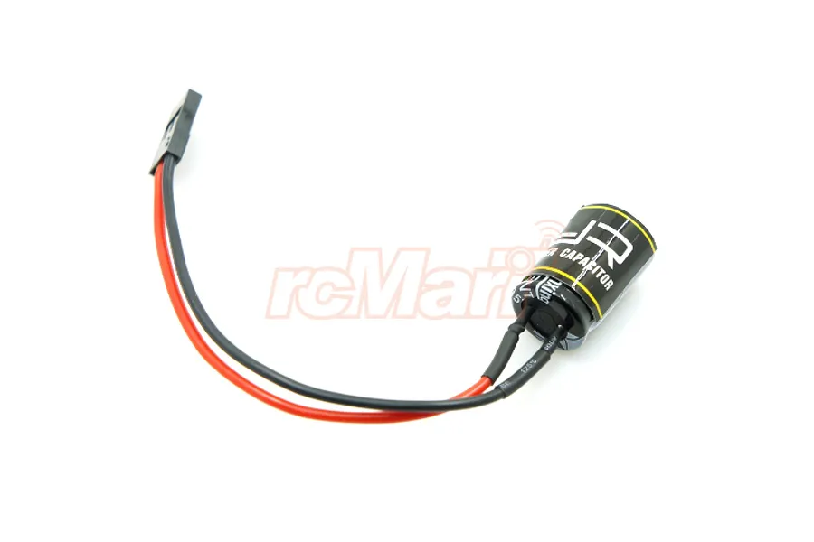 Yeah Racing Black Glitch Buster Receiver Capacitor image 52157