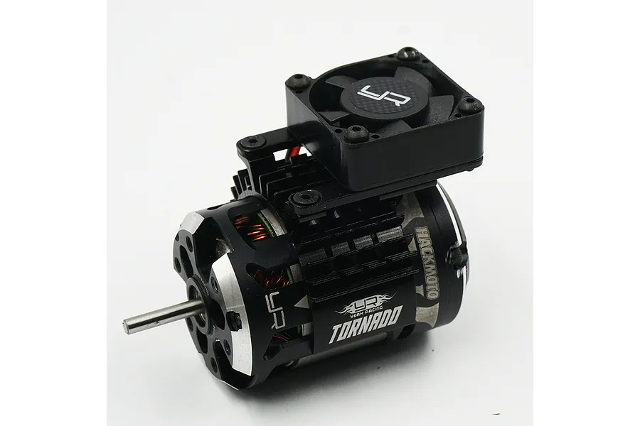 Yeah Racing Blue 540/550 size Aluminium Heat Sink w/ 30mm Tornado High Speed Fan Set image 52162