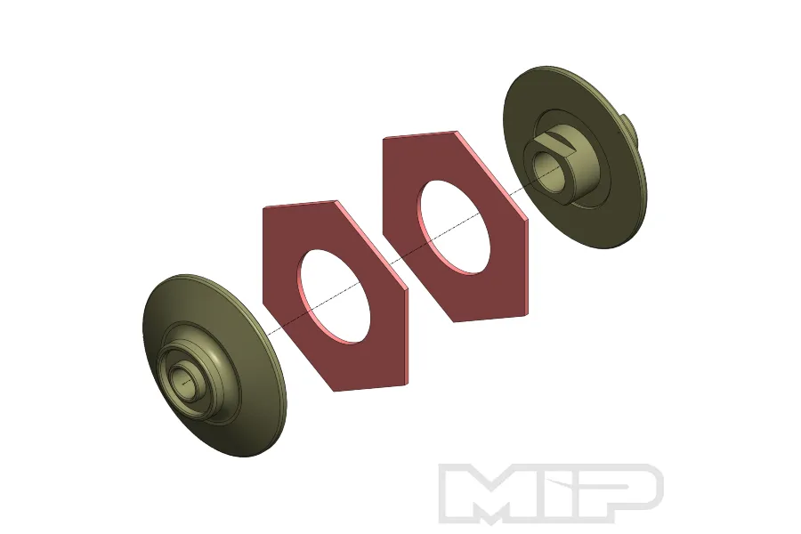 MIP Losi 1/16 Mini-T/B 2.0 Slipper Clutch Kit image 52279