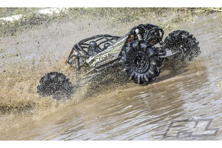 Pro-Line 2.6&amp;quot; Interco Black Mamba Mud Terrain Rock Racer Tyres 2Pcs image 5