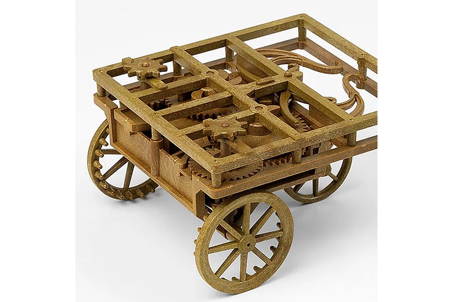Academy da Vinci Series Self-Propelling Cart Edukit Scaled Plastic Model Kit image 52325