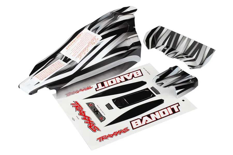 Traxxas Bandit ProGraphix Unpainted Body Shell image 52419