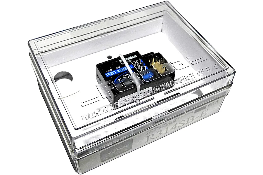 Futaba R314SB-E T-FHSS/S.Bus2 2.4Ghz 4Ch Receiver w/ Telemetry &amp;amp; Inbuilt Antenna image 52435