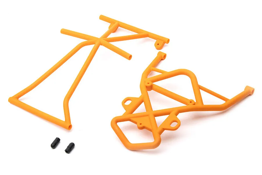 Axial RBX10 Orange Hood &amp;amp; Roll Cage Roof image 52501
