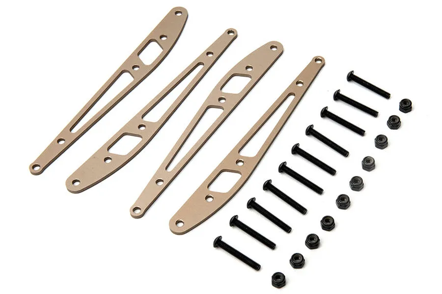 Axial RBX10 Aluminium Lower Link Plate Set w/ Hardware image 52504