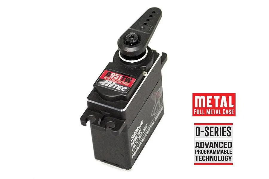 Hitec D951TW Standard 35kg 7.4v Titanium Geared Servo image 52547