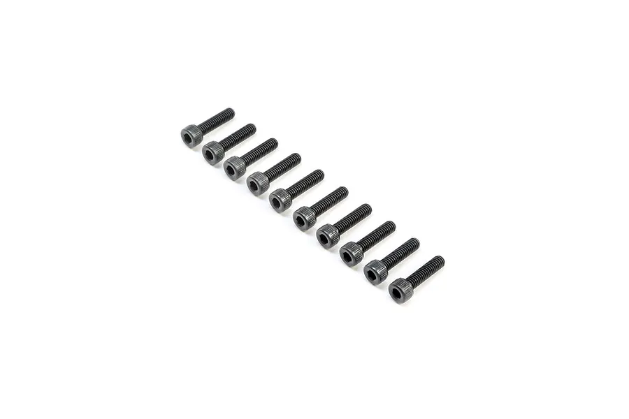 TLR 4x16mm Fine Thread Cap Head Screws 10Pcs image 52580