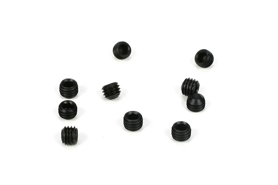 TLR 5x4mm Fine Thread Grub Screws 10Pcs image 52581