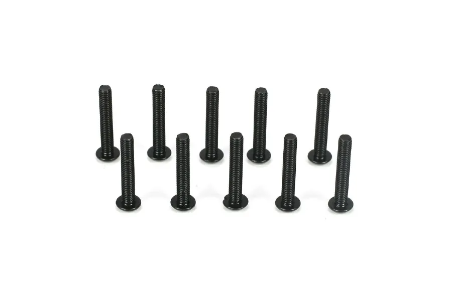 TLR 3x18mm Fine Thread Button Head Screws 10Pcs image 52582