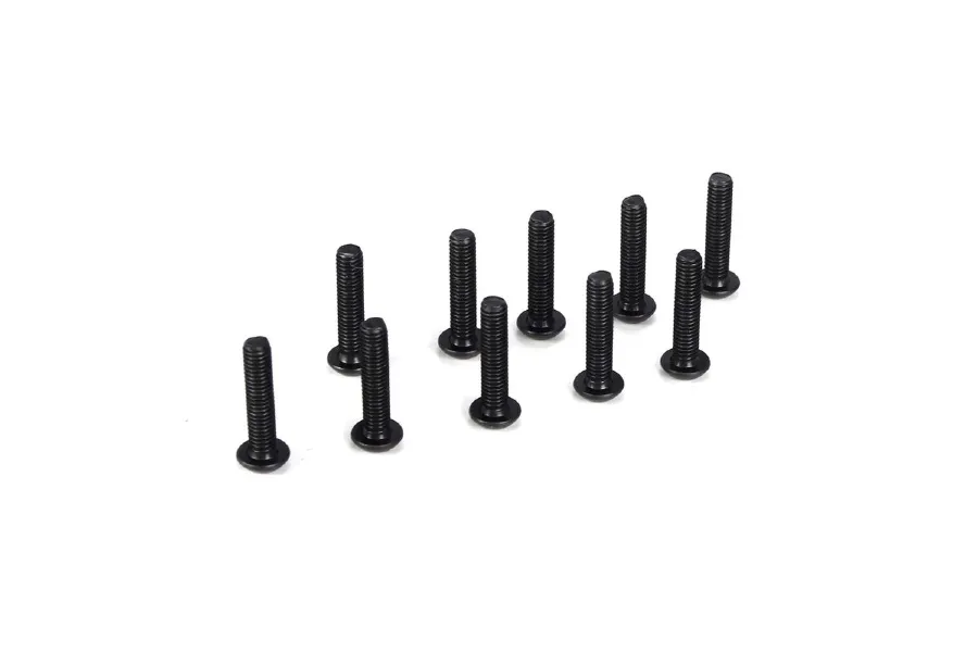 TLR 3x14mm Fine Thread Button Head Screws 10Pcs image 52583