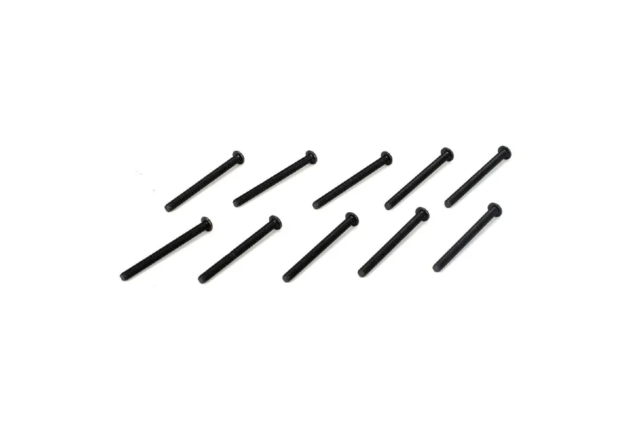 TLR 3x35mm Fine Thread Button Head Screws 10Pcs image 52584