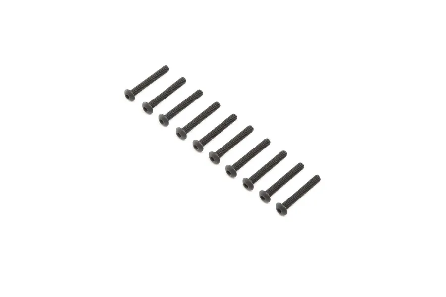 Losi 4x30mm Fine Thread Button Head Screws 10Pcs image 52585