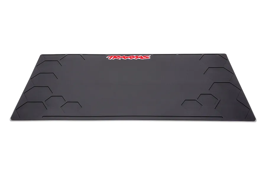 Traxxas Black Rubber 36&amp;quot;x20&amp;quot;x0.2&amp;quot; (91x51x5mm) Pit Mat image 52632