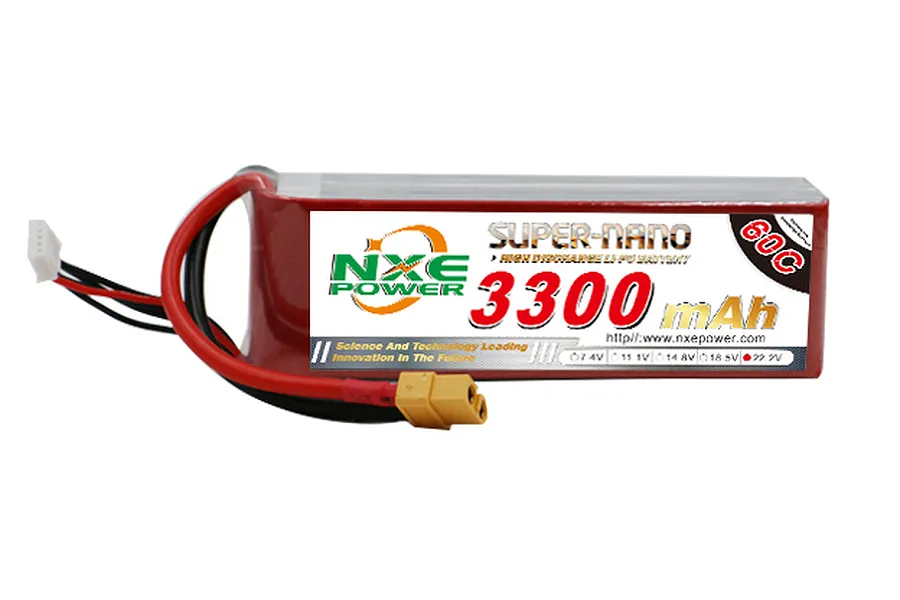 NXE 22.2v 3300mAh 60C LiPo Battery image 52637