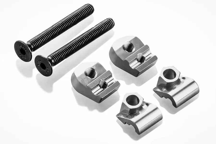 Rovan Silver Aluminium Front Sway Bar Mount Set image 52671