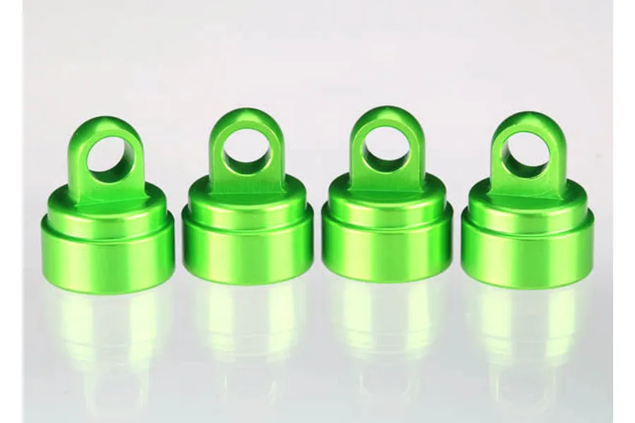 Traxxas Green Aluminium Shock Caps 4Pcs (fits all Ultra Shocks) image 5269