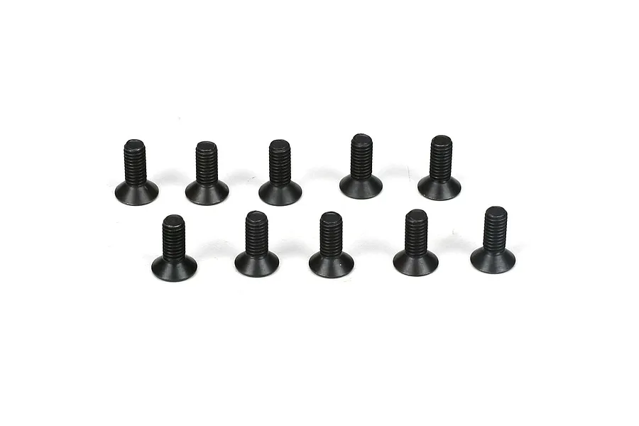 TLR 3x8mm Fine Thread Countersunk Head Screws 10Pcs image 52684