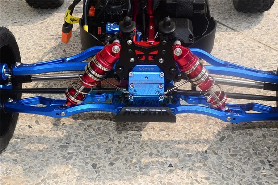 GPM Red Aluminium 105mm Front Shocks w/ Hardware image 2