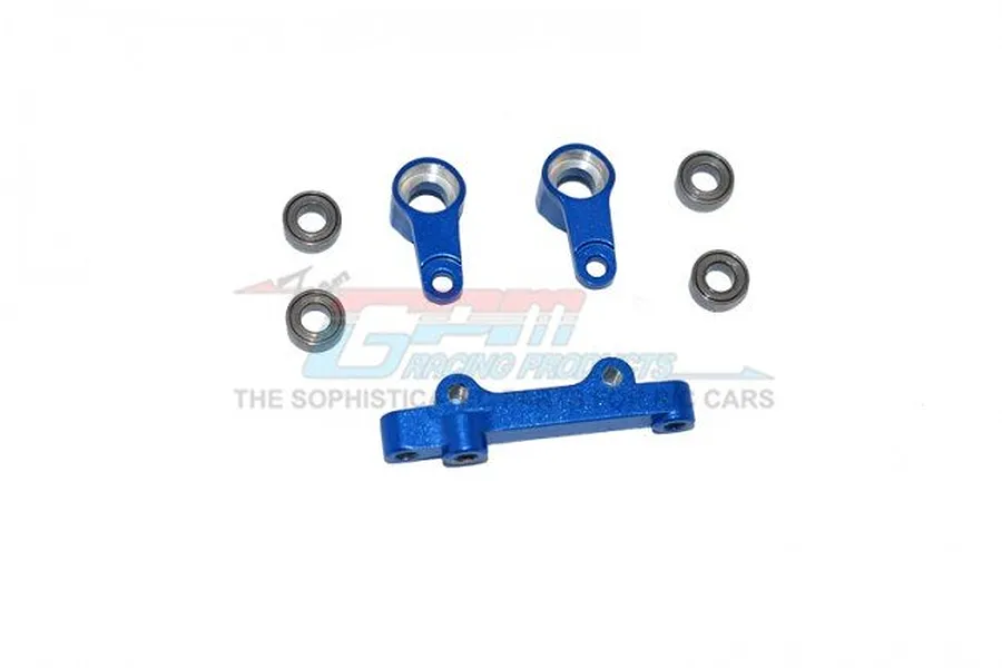 GPM Blue Aluminium Steering Assembly Set image 52744