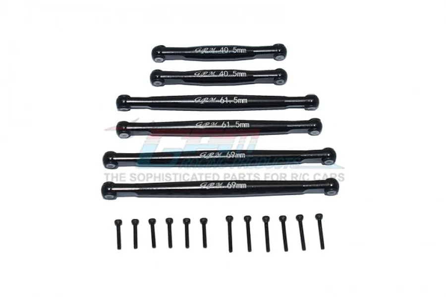 GPM Black Aluminium Suspension Linkages Set image 52751