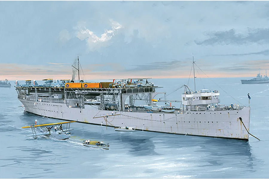Trumpeter 1/350 U.S. Navy AV-3 Seaplane (Aircraft) Carrier Scaled Plastic Model Kit image 52801