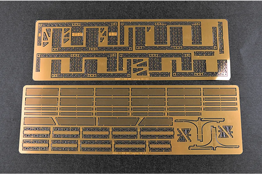 Trumpeter USS Langley AV-3 Seaplane Photo-Etched Upgrade &amp;amp; Transformation Set 6Pcs image 52837