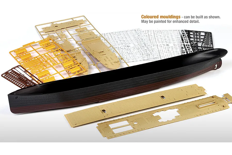 Academy 1/400 The White Star Liner Titanic Ship Scaled Plastic Model Kit image 52845