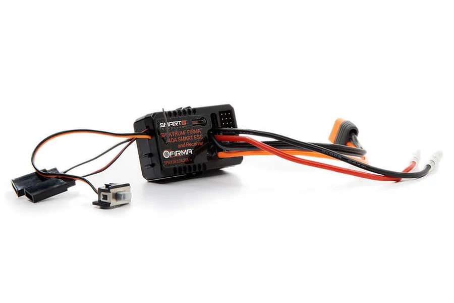 Spektrum Firma 40A 2-in-1 Smart ESC &amp;amp; 2.4Ghz 4Ch Receiver image 52901