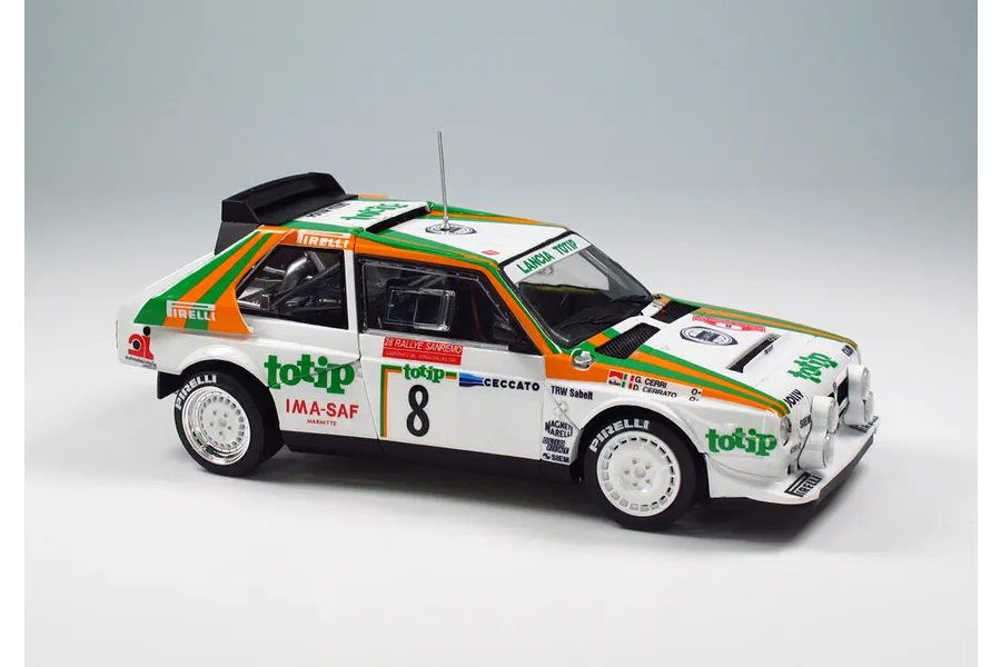 NuNu 1/24 Lancia Delta S4 &amp;#039;86 (Sanremo Rally) Scaled Plastic Model Kit image 52915